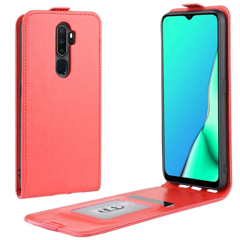 Lederhüllen Für Oppo A9 2020 Flip Case Kunstleder Vertikal