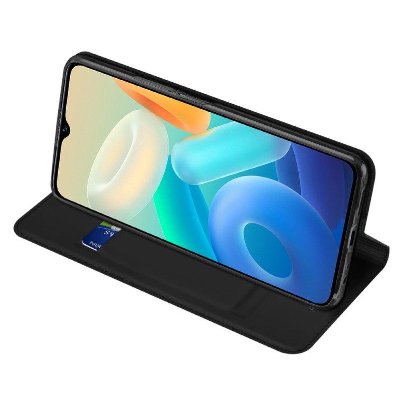 Schutzhülle Für Vivo Y16 Flip Case Skin Pro Dux Ducis