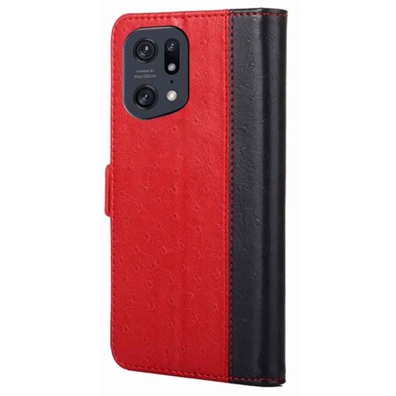 Case Für Oppo Find X5 Pro Flip Case Ulrich Kunstleder Folio