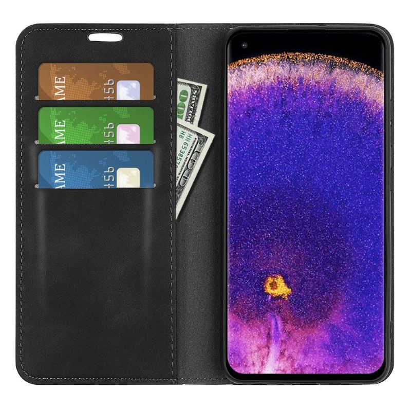 Case Für Oppo Find X5 Pro Standfunktion Aus Kunstleder