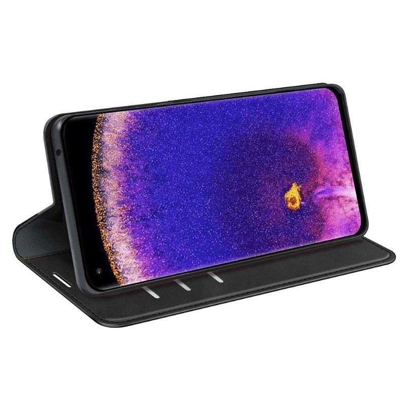 Case Für Oppo Find X5 Pro Standfunktion Aus Kunstleder