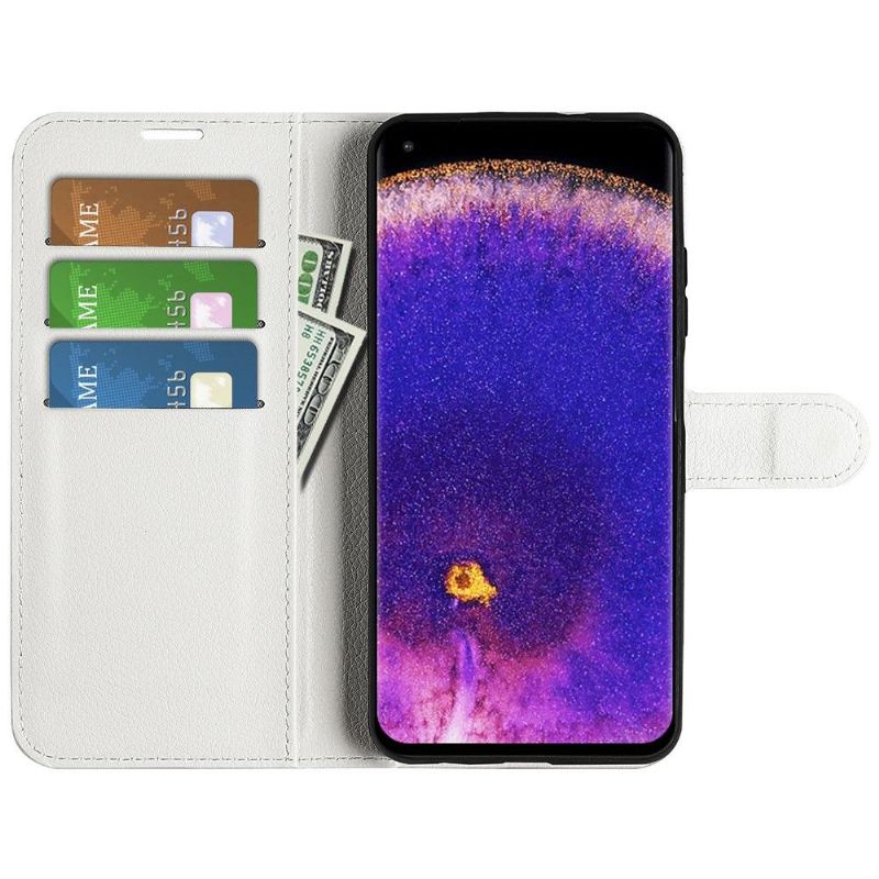 Flip Case Für Oppo Find X5 Pro Brieftasche Leder-stil