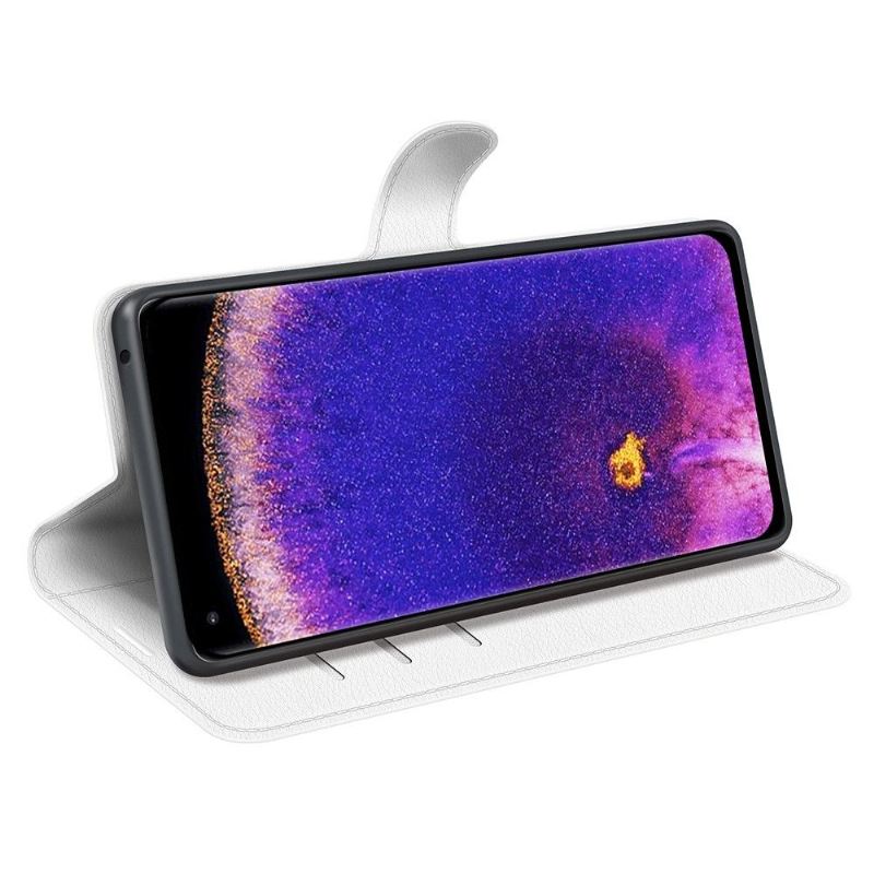 Flip Case Für Oppo Find X5 Pro Brieftasche Leder-stil