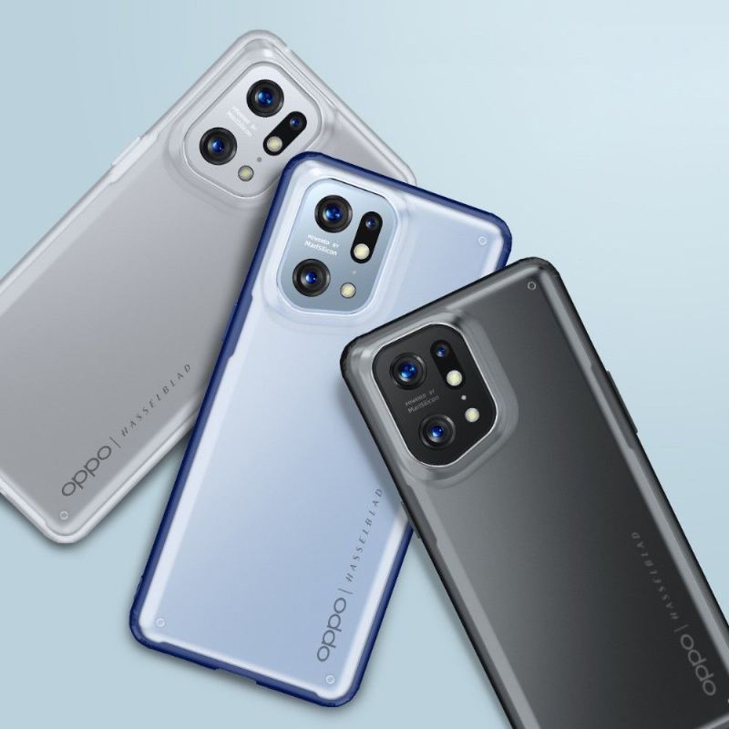 Handyhülle Für Oppo Find X5 Pro Rüstungsserie Halbklar