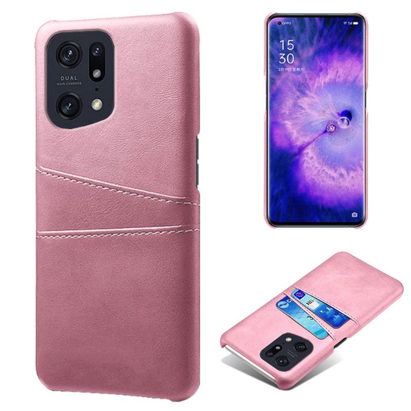 Hülle Für Oppo Find X5 Pro Anti-Sturz Kartenhalter Melodie