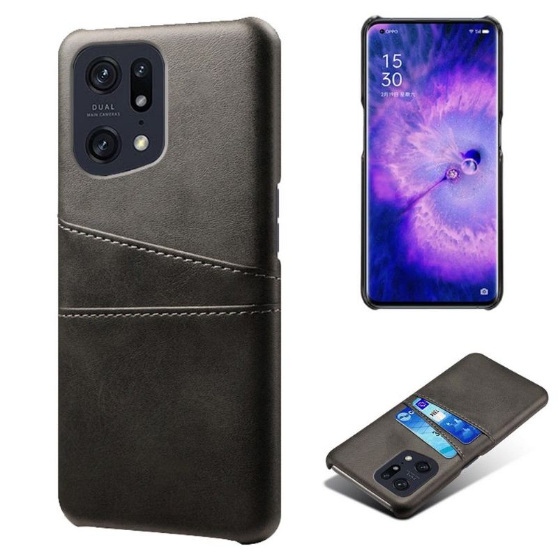 Hülle Für Oppo Find X5 Pro Anti-Sturz Kartenhalter Melodie