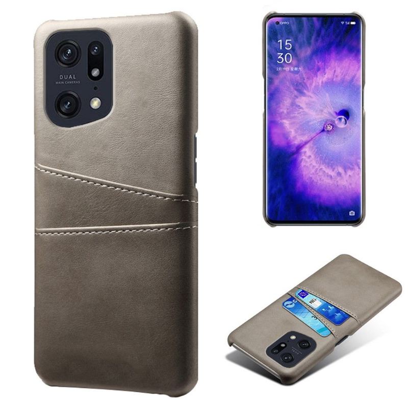 Hülle Für Oppo Find X5 Pro Anti-Sturz Kartenhalter Melodie