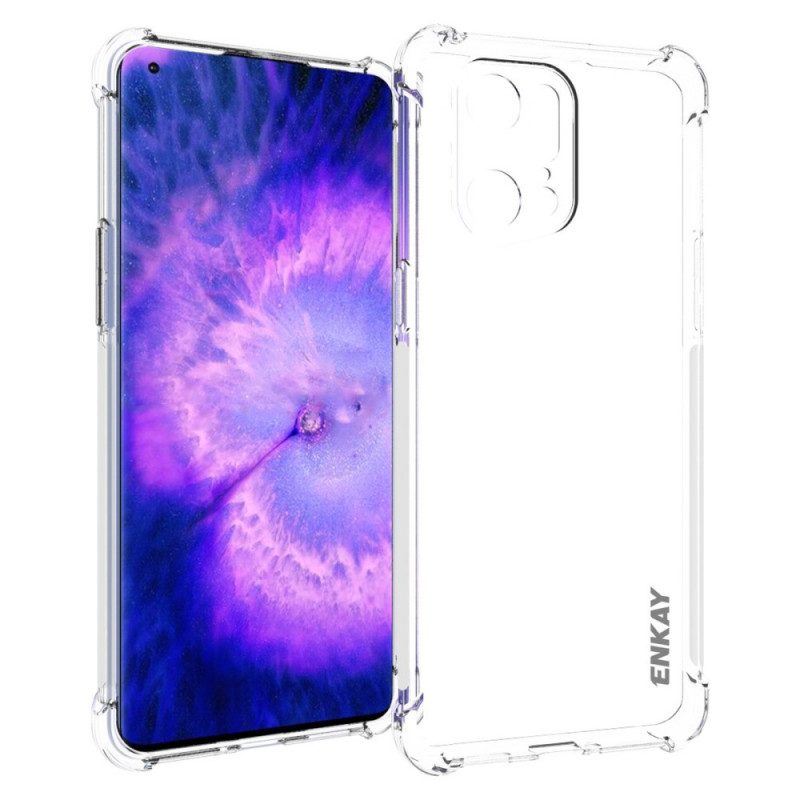 Hülle Für Oppo Find X5 Pro Transparentes Enkay