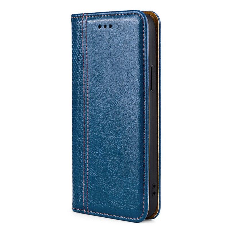 Schutzhülle Für Oppo Find X5 Pro Flip Case Vintage-ledereffekt