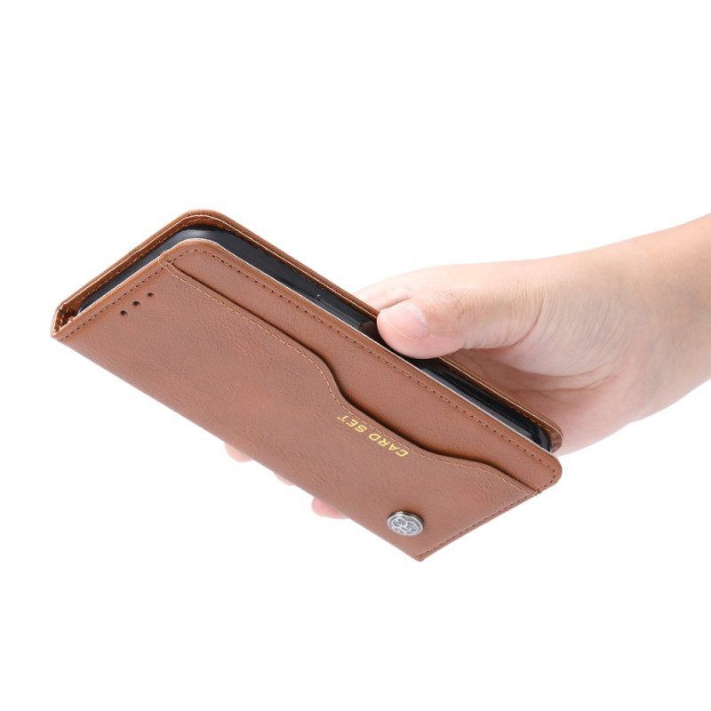 Schutzhülle Für iPhone 15 Flip Case Kartenset