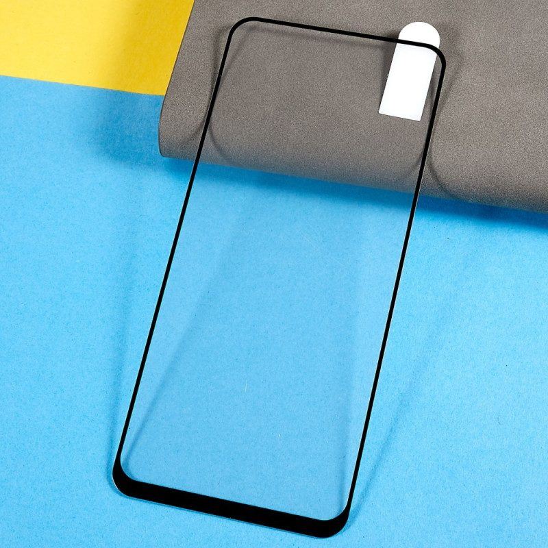 Displayschutzfolie Aus Gehärtetem Glas Für Oppo Reno 8. Schwarze Kanten