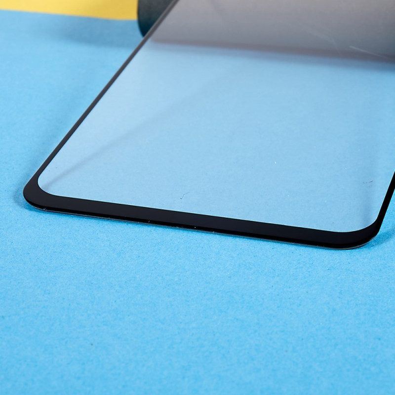 Displayschutzfolie Aus Gehärtetem Glas Für Oppo Reno 8. Schwarze Kanten