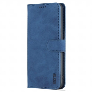 Flip Case Für Oppo Reno 8 Azns Leder-styling