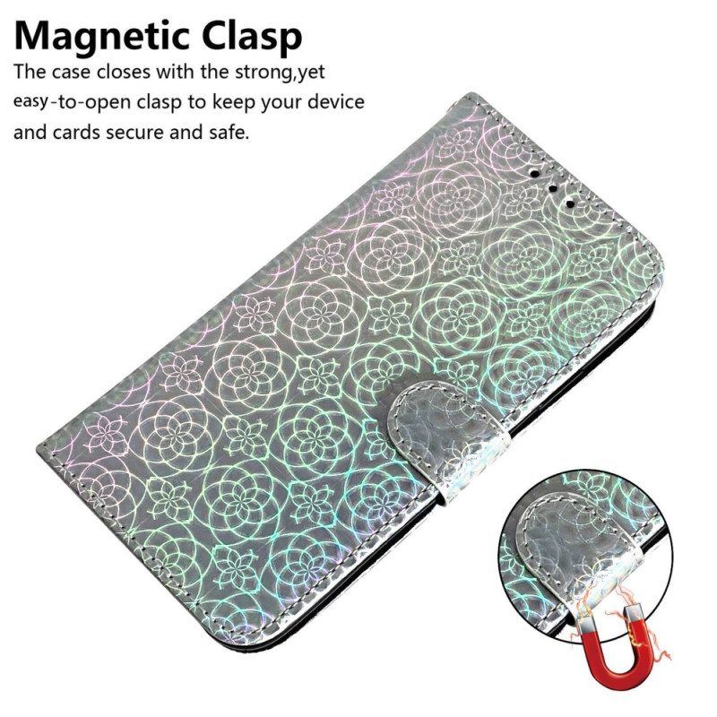 Flip Case Für Oppo Reno 8 Disco-stil