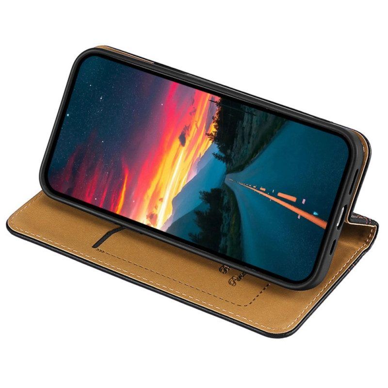 Schutzhülle Für Oppo Reno 8 Flip Case Vintage-kunstleder