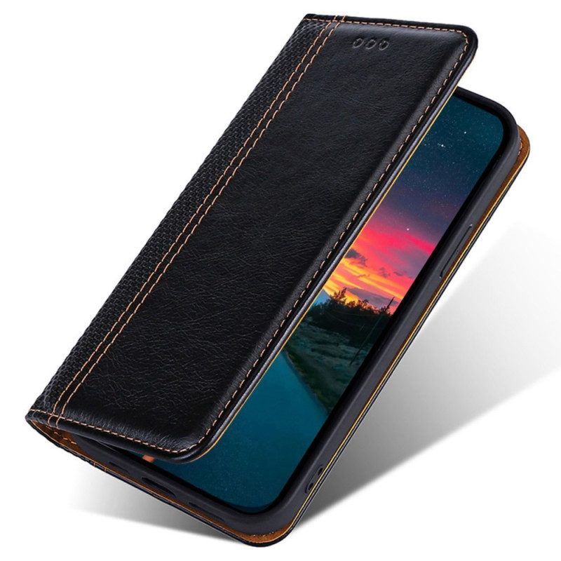 Schutzhülle Für Oppo Reno 8 Flip Case Vintage-kunstleder