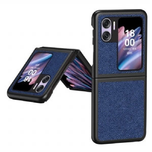 Handyhülle Für Oppo Find N2 Flip Flip Case Litschi-kunstleder