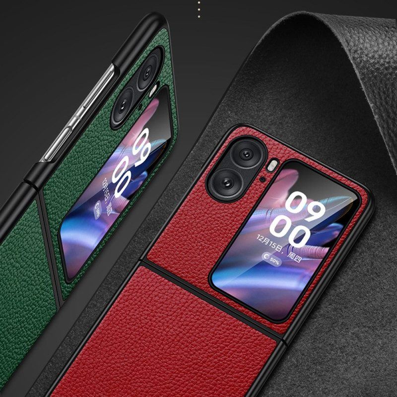 Hülle Für Oppo Find N2 Flip Flip Case Kunstleder