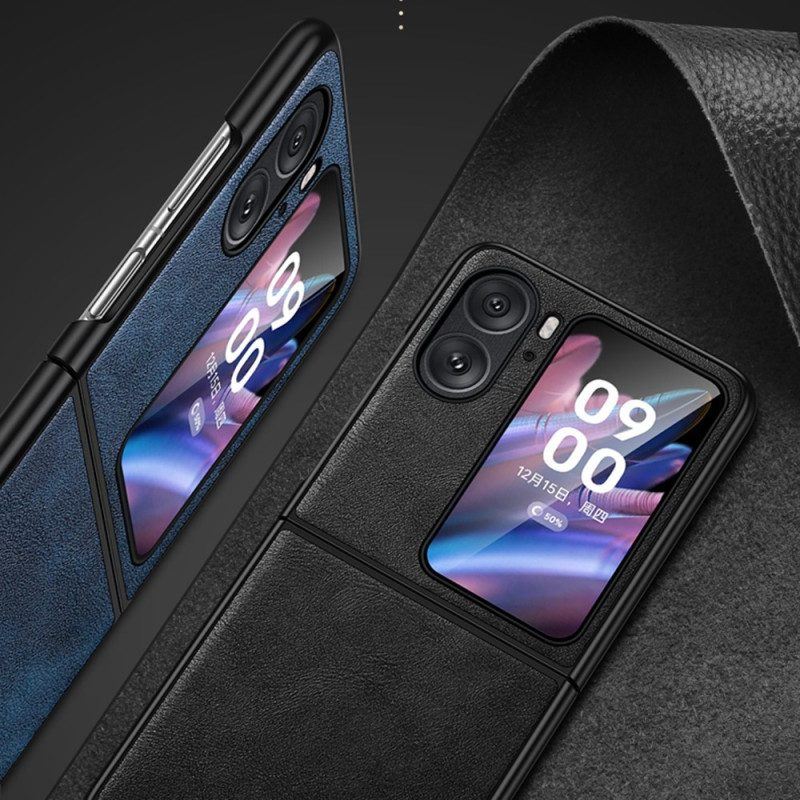 Hülle Für Oppo Find N2 Flip Flip Case Sulada Ledereffekt