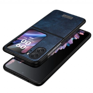 Hülle Für Oppo Find N2 Flip Flip Case Sulada Ledereffekt