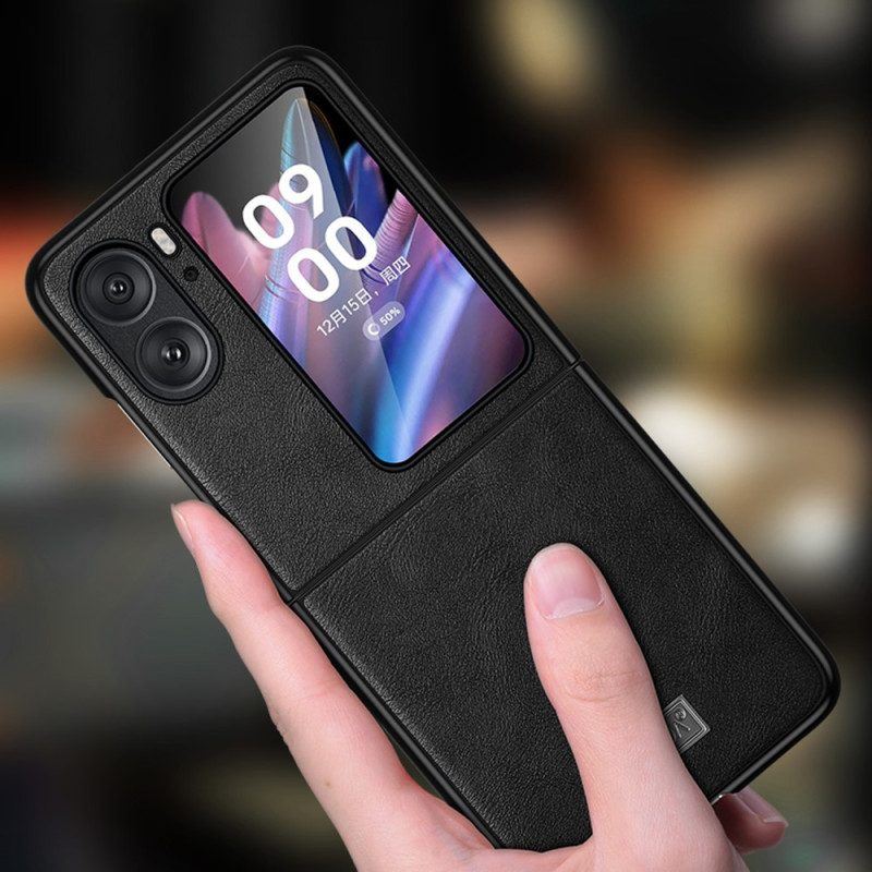 Hülle Für Oppo Find N2 Flip Flip Case Sulada Ledereffekt