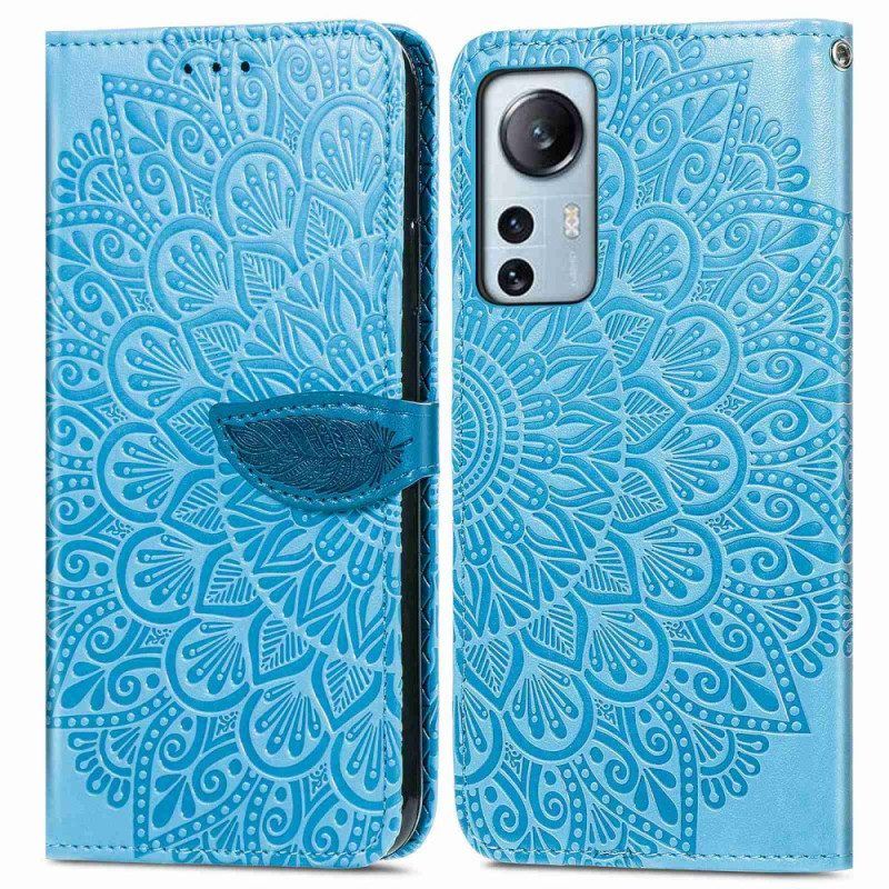 Flip Case Für Xiaomi 12 Lite Stammesblätter