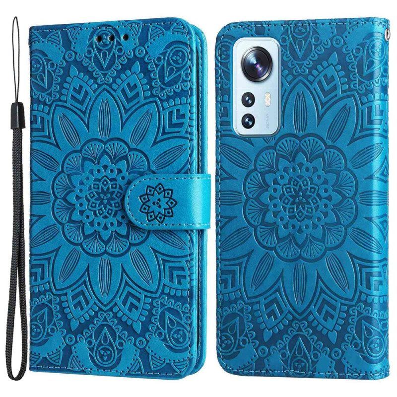 Lederhüllen Für Xiaomi 12 Lite Vollständiges Mandala