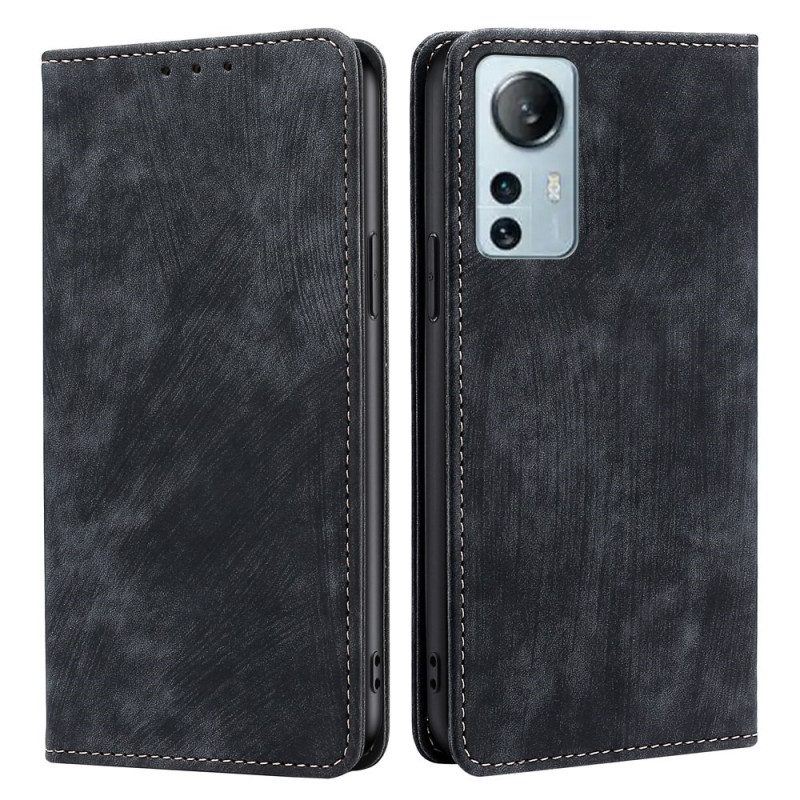 Schutzhülle Für Xiaomi 12 Lite Flip Case Retro-lederstil