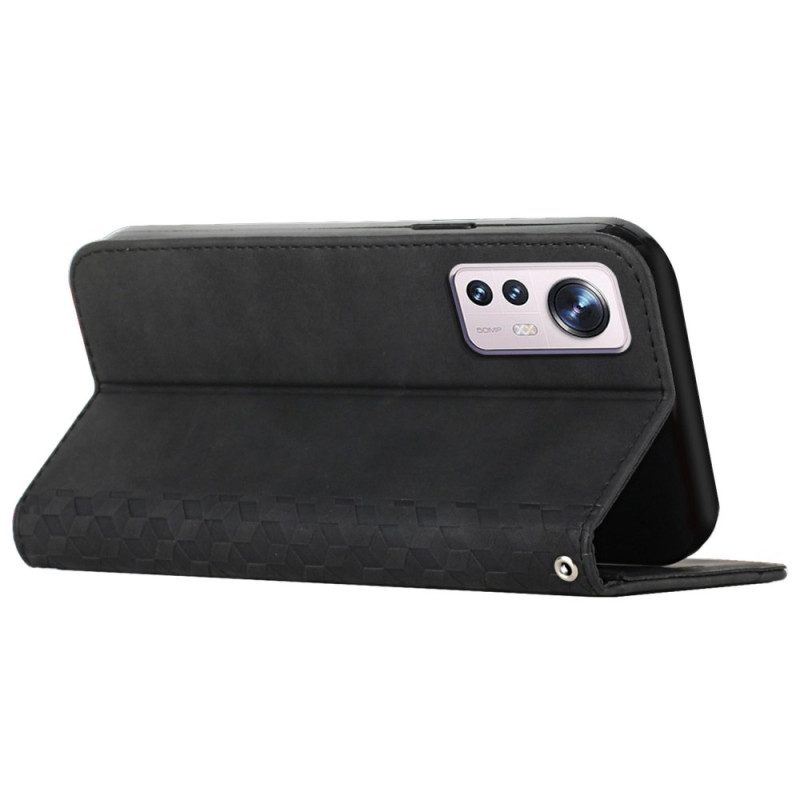 Schutzhülle Für Xiaomi 12 Lite Flip Case Stil Leder 3d-muster