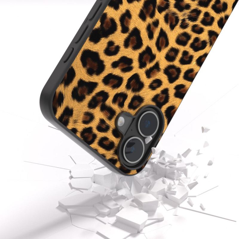 Hülle iPhone 16 Leoparden-stil