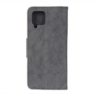 Case Für Samsung Galaxy A12 Edouard Kunstleder Vintage