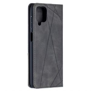 Flip Case Für Samsung Galaxy A12 Kartenetui Aus Leder Im Célinia-stil