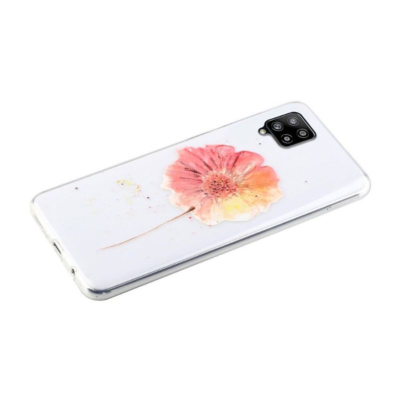 Hülle Für Samsung Galaxy A12 Aquarell Blume