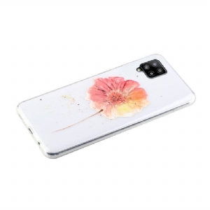 Hülle Für Samsung Galaxy A12 Aquarell Blume