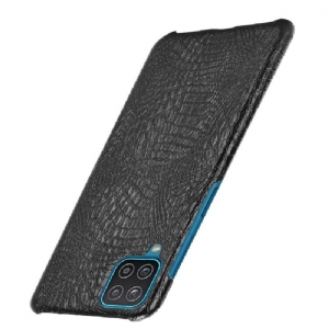 Hülle Für Samsung Galaxy A12 Croc-skin-effekt