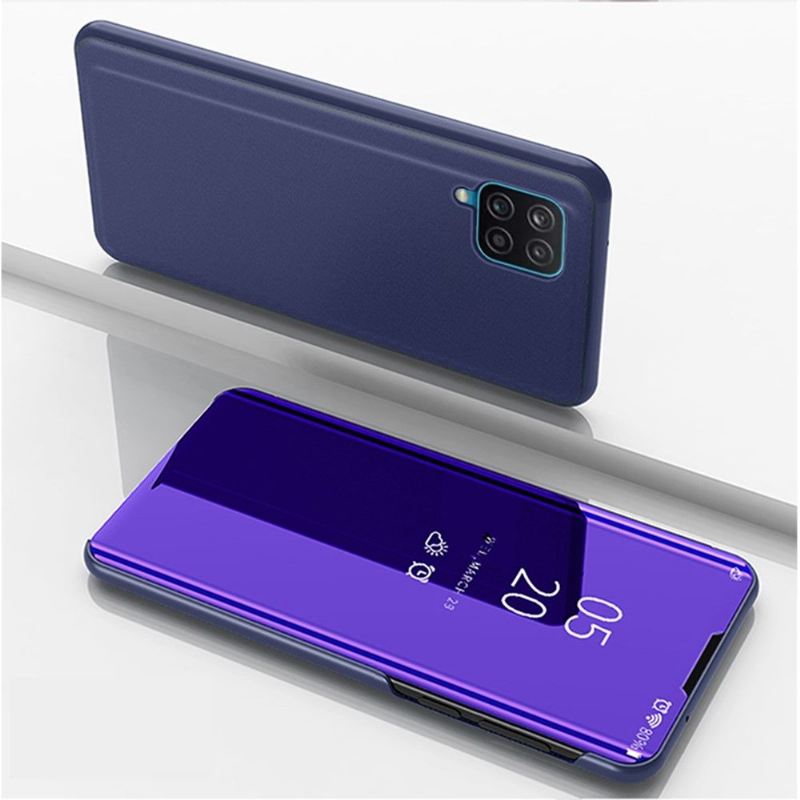 Hülle Für Samsung Galaxy A12 Flip Case Spiegeleffekt