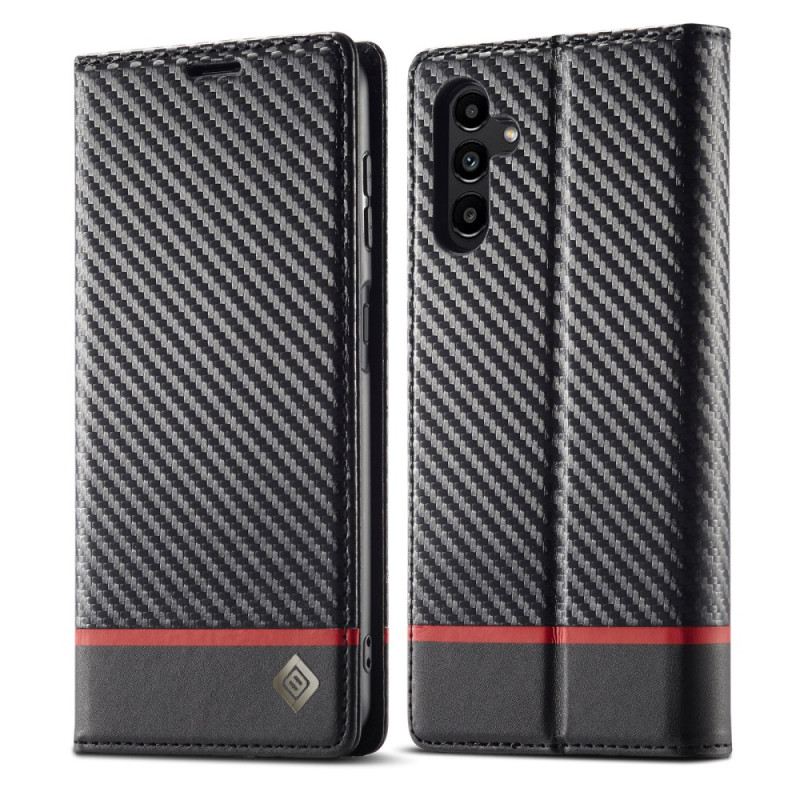 Flip Case Samsung Galaxy A55 5g Kohlefaser Lc.imeeke