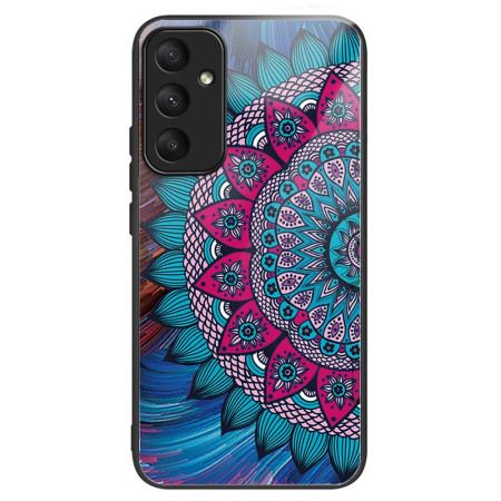 Hülle Für Samsung Galaxy A55 5g Mandala-gehärtetes Glas