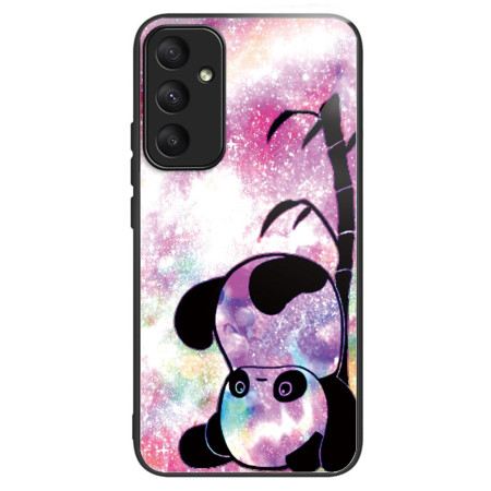 Hülle Für Samsung Galaxy A55 5g Niedliches Panda-hartglas