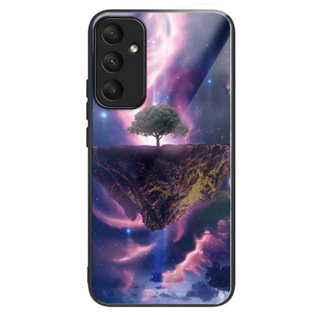 Hülle Samsung Galaxy A55 5g Handyhülle Aurora Night Gehärtetes Glas