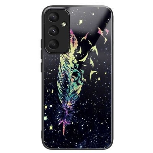 Hülle Samsung Galaxy A55 5g Handyhülle Federgehärtetes Glas