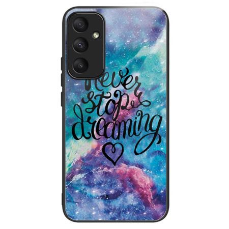 Hülle Samsung Galaxy A55 5g Handyhülle Never Stop Dreaming Gehärtetes Glas