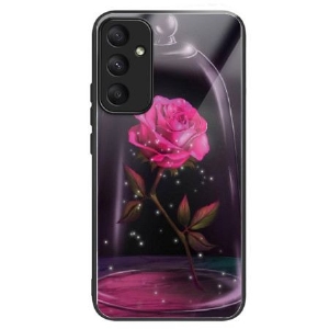 Hülle Samsung Galaxy A55 5g Rosa Gehärtetes Glas