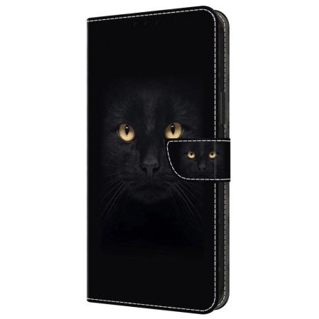 Lederhüllen Samsung Galaxy A55 5g Schwarze Katze