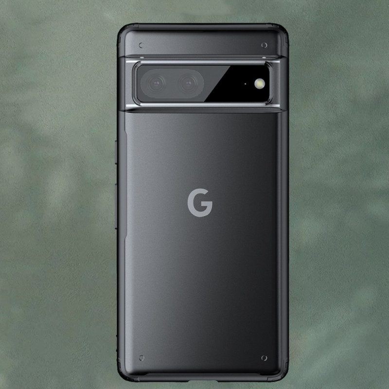 Hülle Für Google Pixel 7 Durchscheinende Silikonkanten