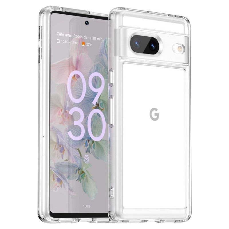 Hülle Für Google Pixel 7 Transparente Candy-serie