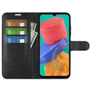 Flip Case Für Samsung Galaxy M33 5G Brieftasche Leder-stil