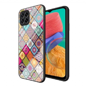 Hülle Für Samsung Galaxy M33 5G Mandala-kaleidoskop Mit Ständer