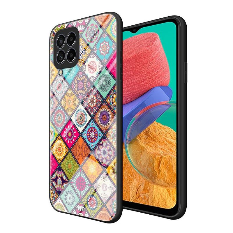 Hülle Für Samsung Galaxy M33 5G Mandala-kaleidoskop Mit Ständer