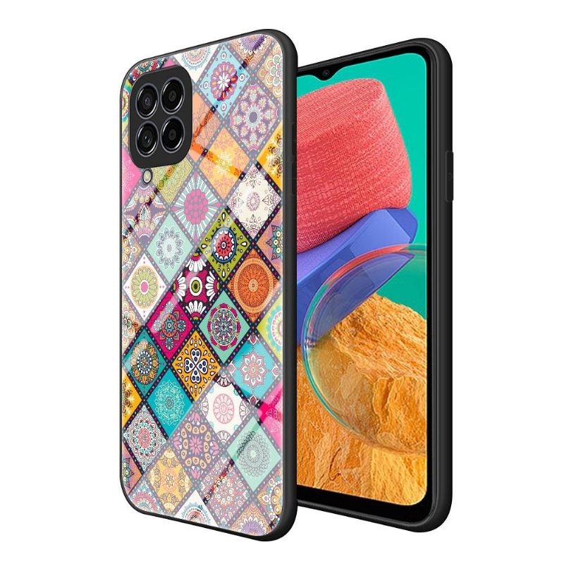 Hülle Für Samsung Galaxy M33 5G Mandala-kaleidoskop Mit Ständer